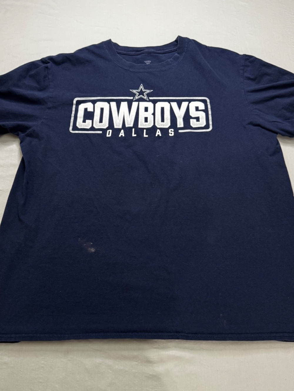 Dallas Cowboys Fanatics T-Shirt Men’s L Navy NFL Football Graphic